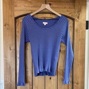 Knox Rose Ribbed Top
